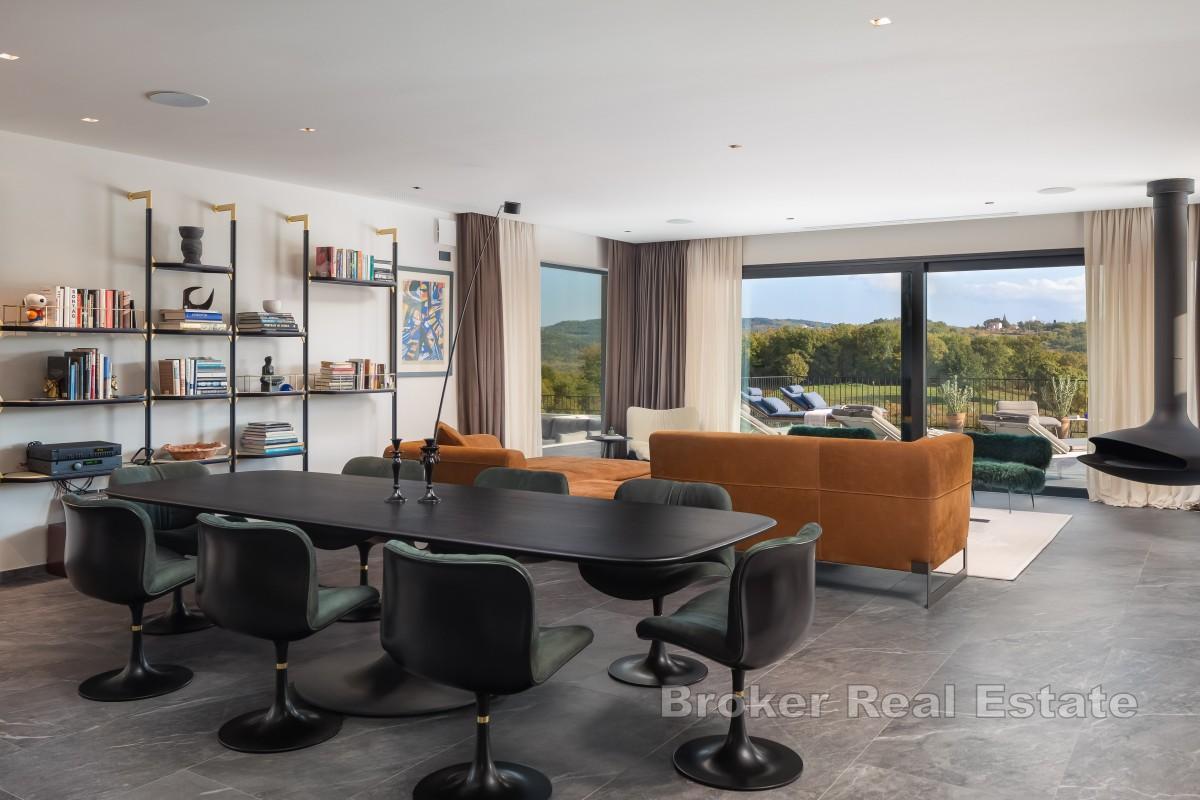 Exkluzivní istrijská vila nejvyšší kvality s designovým interiérem