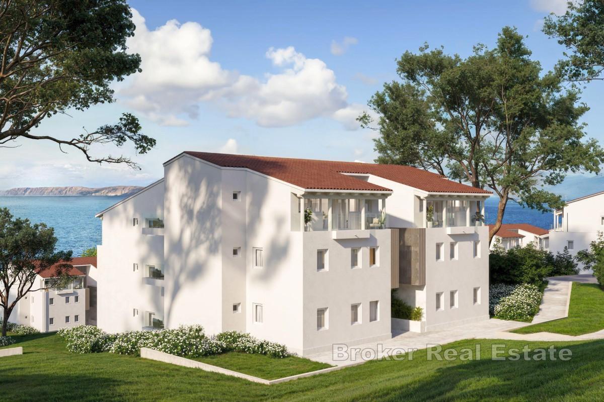 Appartement 2 chambres au 2e étage, en première ligne face à la mer