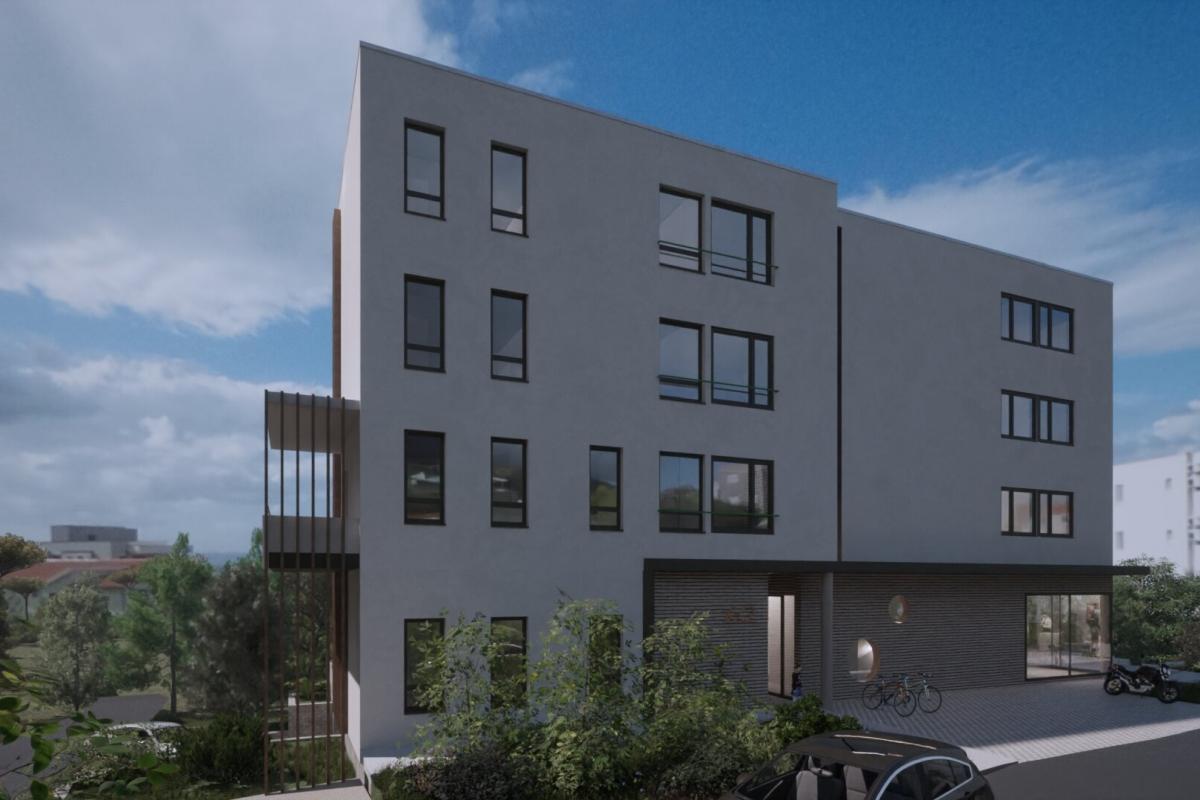 Dreizimmerwohnung mit Meerblick in einem modernen Neubau