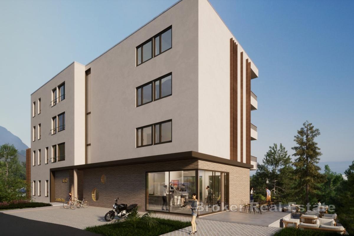 Moderne 3-Zimmer-Wohnung mit Balkon und Meerblick in einem Neubau