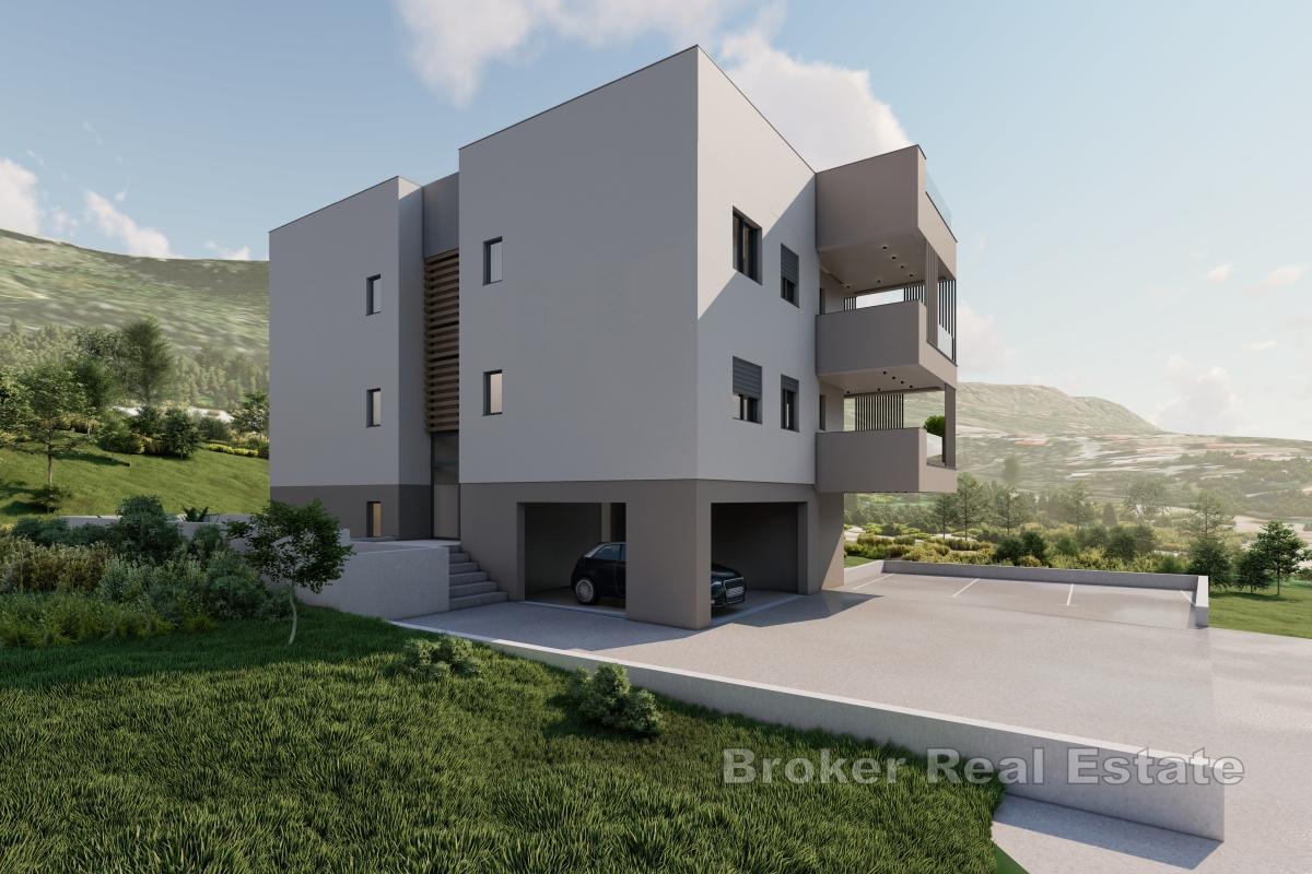 Przestronny penthouse z balkonem i loggią w nowym budynku