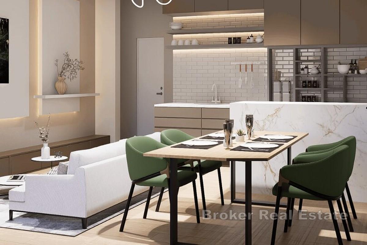 Nowo wybudowany apartament z widokiem na morze