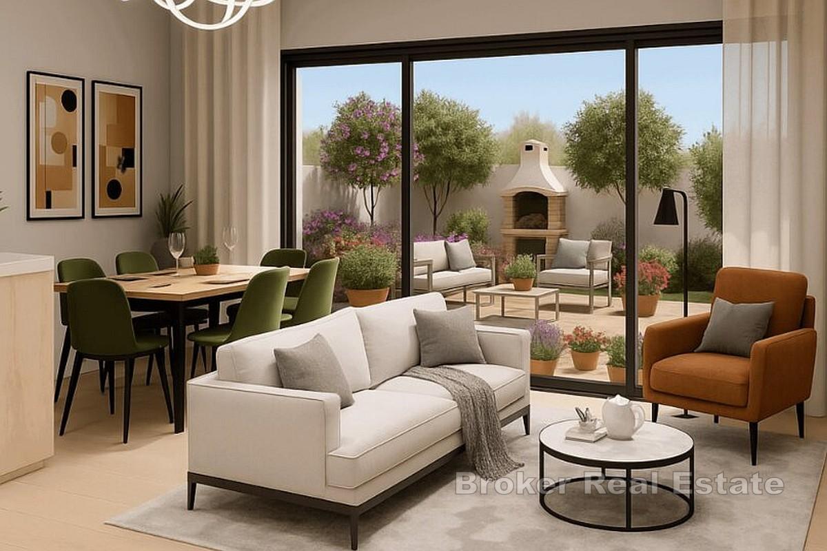 Nowo wybudowany apartament z widokiem na morze