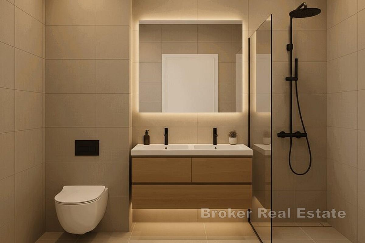 Nowo wybudowany apartament z widokiem na morze