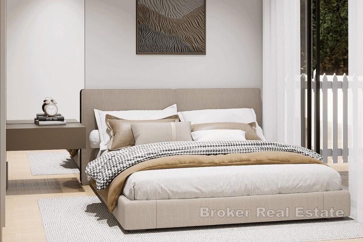 Nowo wybudowany apartament z widokiem na morze