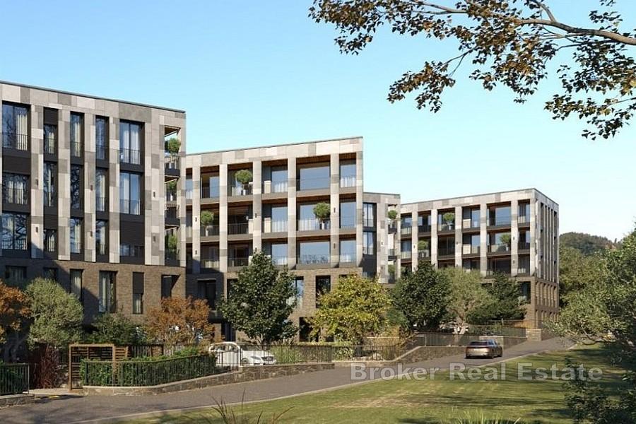 Moderne Wohnung in einem Neubau mit Meerblick