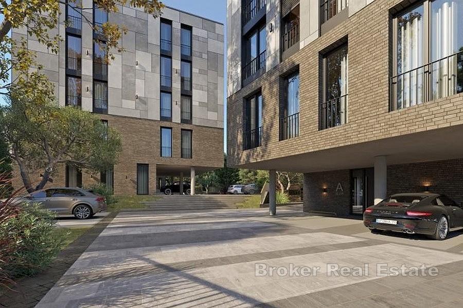 Moderne Wohnung in einem Neubau mit Meerblick