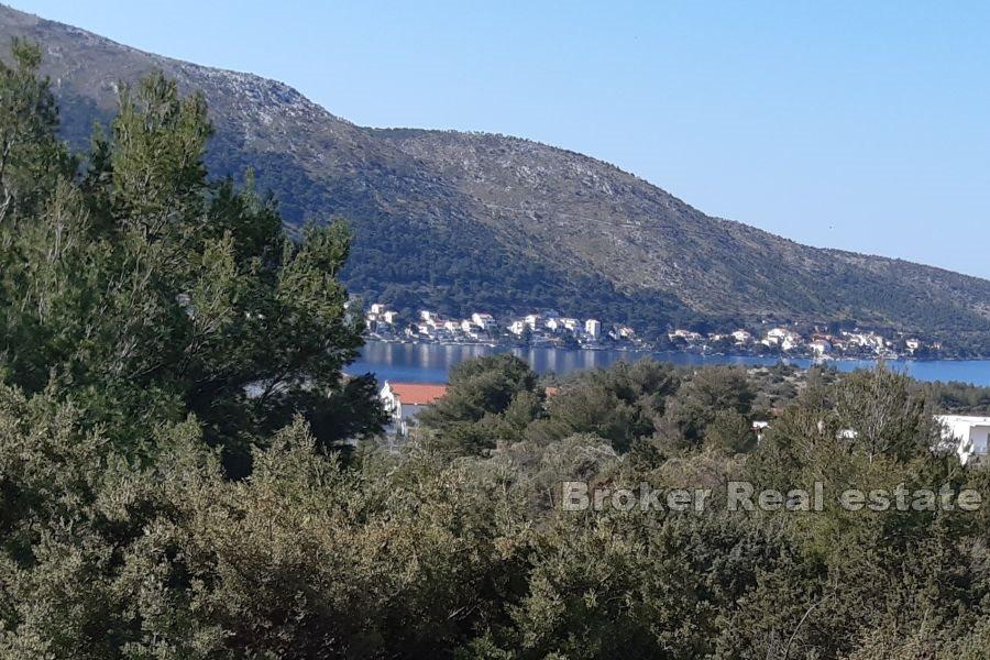 Sibenik - Działka budowlana z widokiem na morze