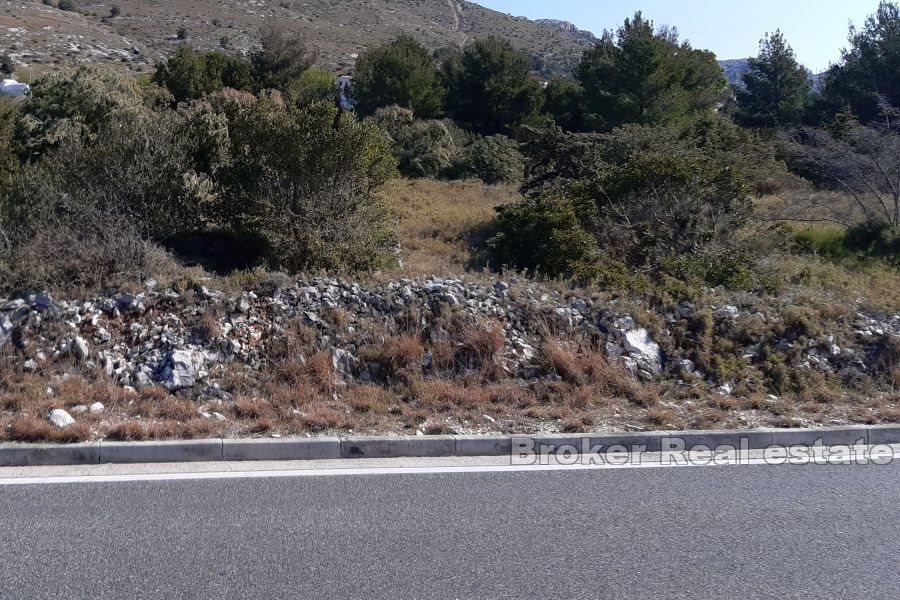 Sibenik - Działka budowlana z widokiem na morze
