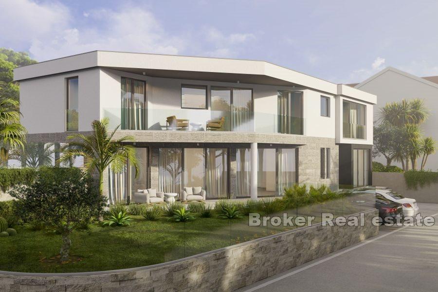 Île de Ciovo - Villa en construction, vue mer