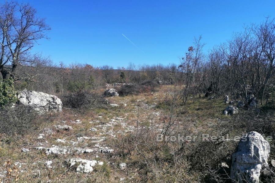 Labin - Atrakcyjna działka z widokiem na morze