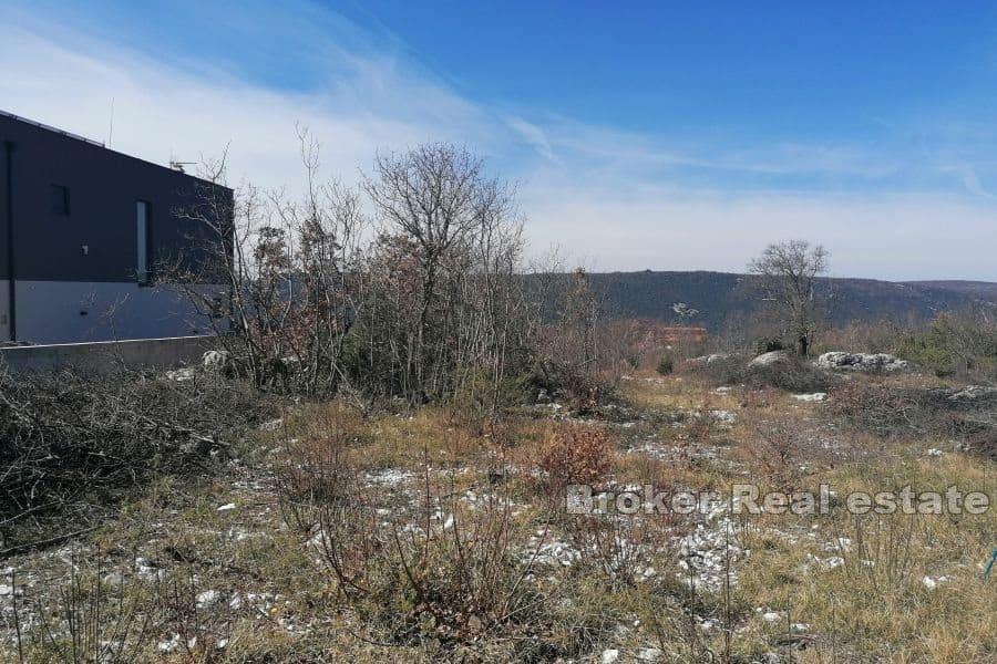 Labin - Atrakcyjna działka z widokiem na morze