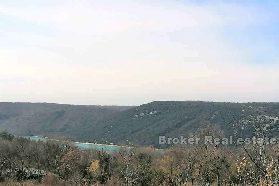 Labin - Atrakcyjna działka z widokiem na morze