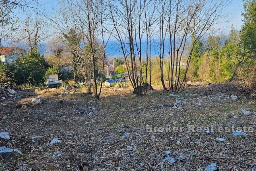 Nähe Opatija - Baugrundstück mit Meerblick