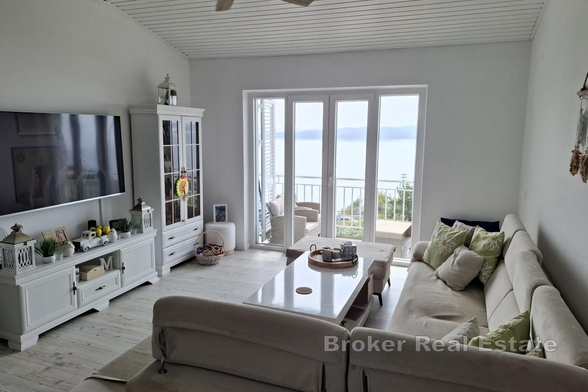 Duży apartament z widokiem na Adriatyk