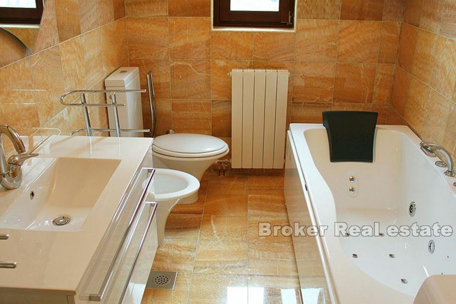 Near Opatija, magnificent villa with open sea views