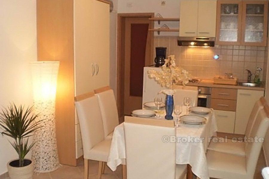 Omis Riviera, apartment house with open sea view