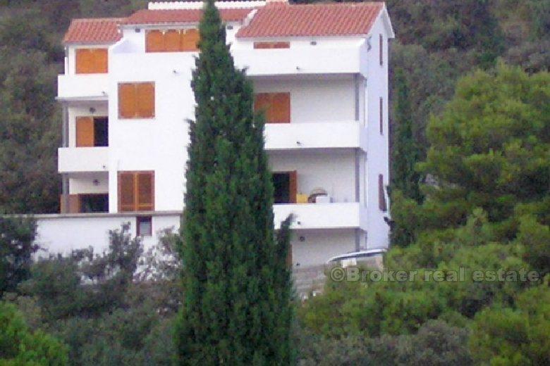 Rogoznica, apartment house with the sea view