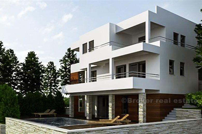 Off-plan vila první řada u moře - Korčula