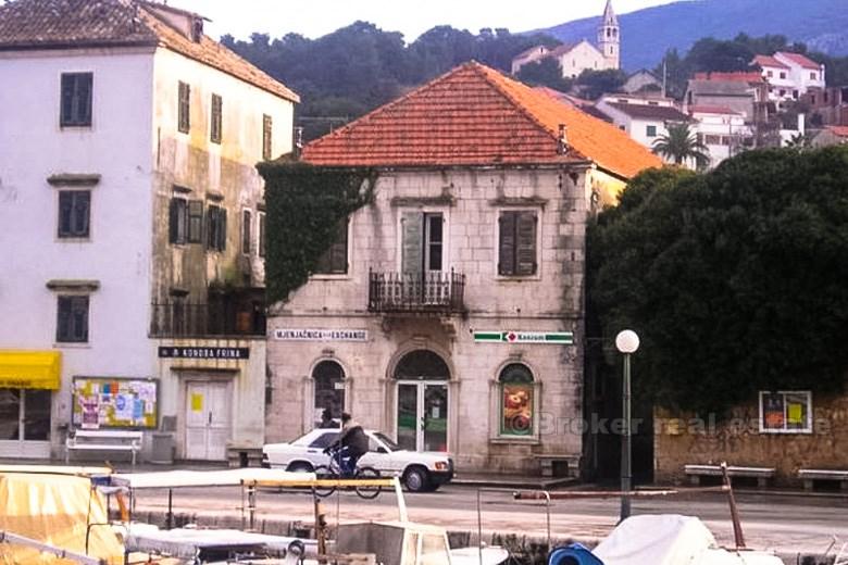 House first row - island Hvar