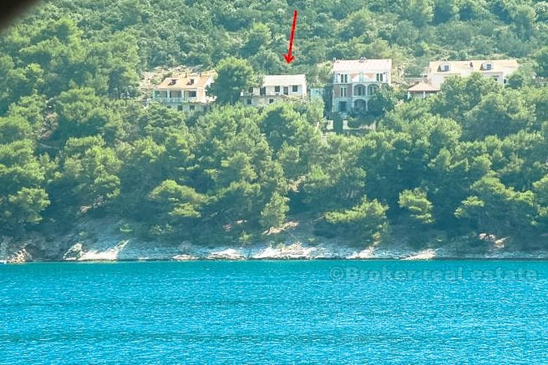 Остров Брач - дом с видом на море