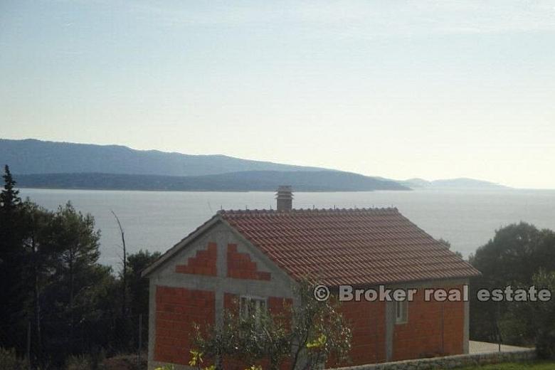 Isola di Brac - Casa su 2 piani con vista mare