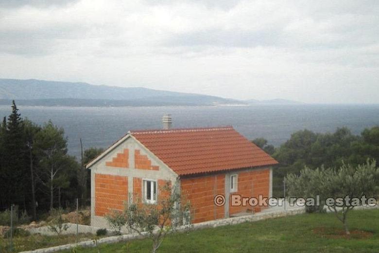 Isola di Brac - Casa su 2 piani con vista mare