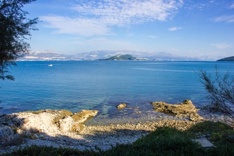 Wyspa Ciovo - Stary dom nad morzem