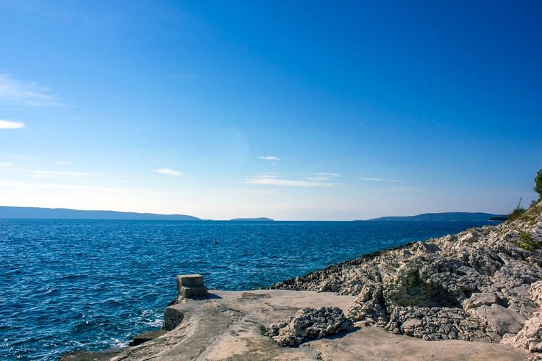 Île de Ciovo - Maison en bord de mer sur 3 étages
