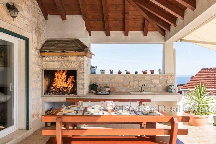 Wyspa Brac - Dom na 2 piętrach