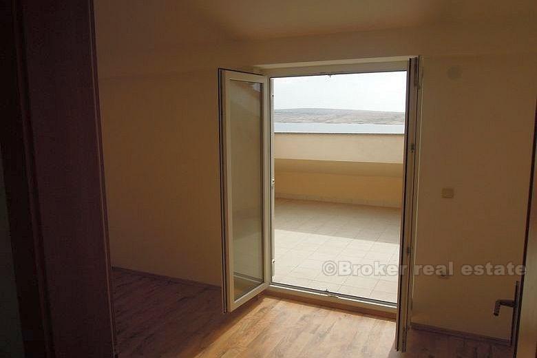 Île de Pag - Appartement avec 3 chambres et vue sur la mer.