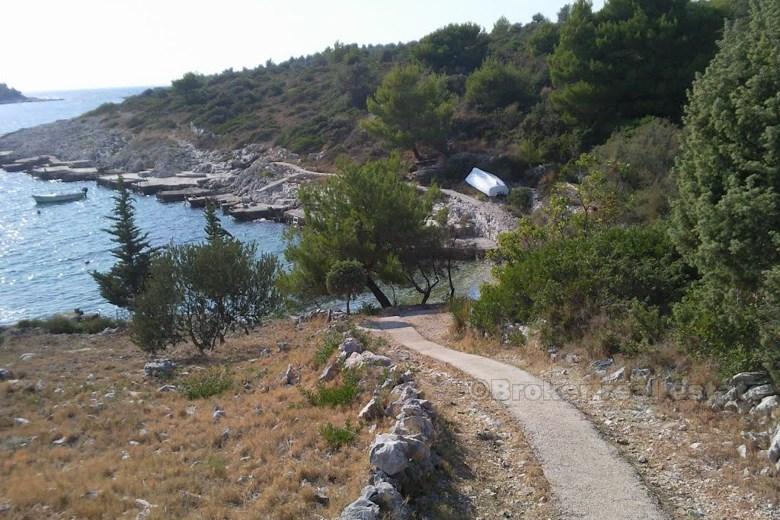 W pobliżu Rogoznica - Dom na 2 piętrach z widokiem na morze