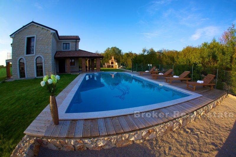 Island of Krk - Villa built in a traditional Mediterranean style