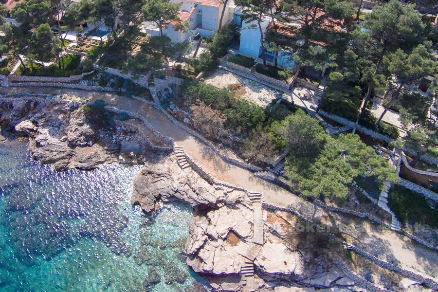 Wyspa Hvar, apartament z jedną sypialnią w pierwszym rzędzie do morza