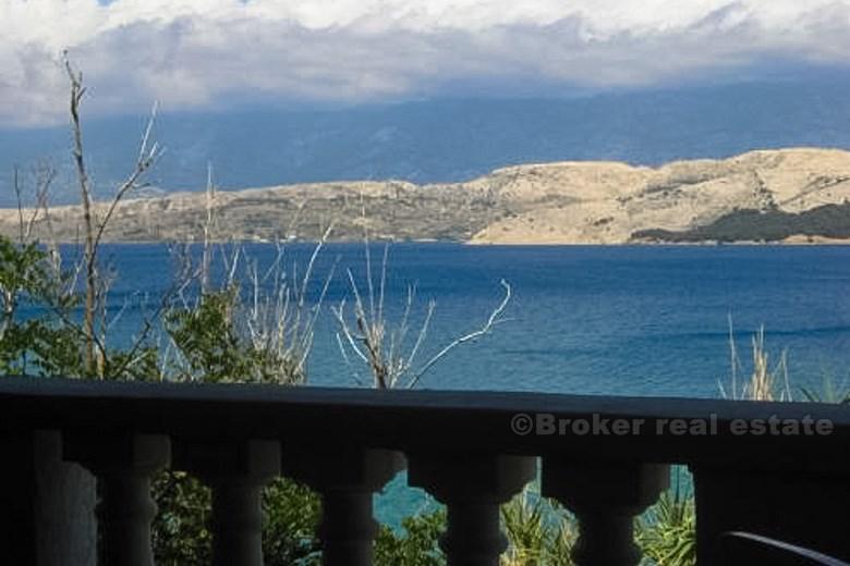 Island of Pag - House first row to the sea on two floors