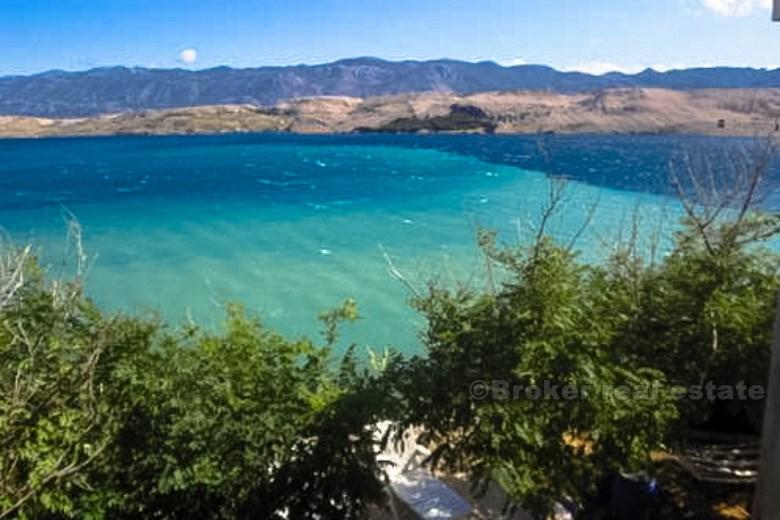 Island of Pag - House first row to the sea on two floors