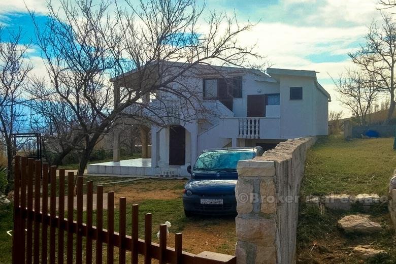 Island of Pag - House first row to the sea on two floors