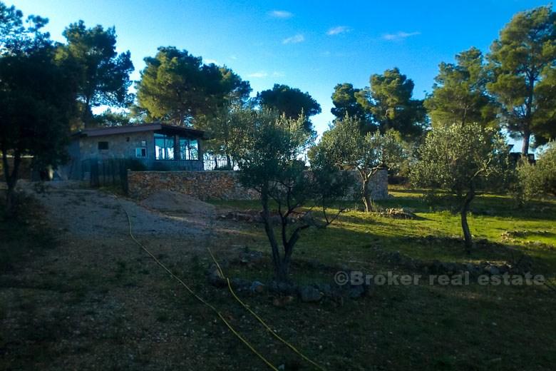 Island of Brac - Land with 2 houses