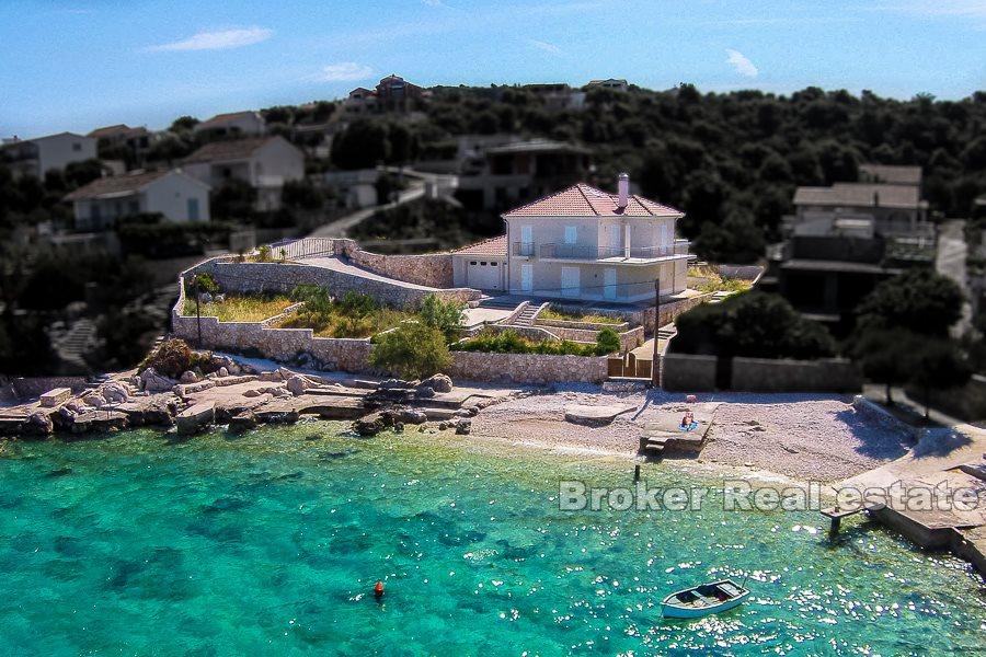 Rogoznica area, attractive holiday seafront house