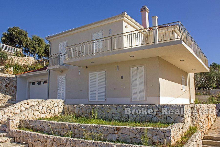 Rogoznica area, attractive holiday seafront house