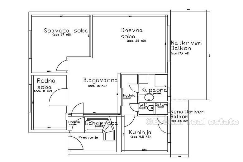 Zagreb. Wohnung