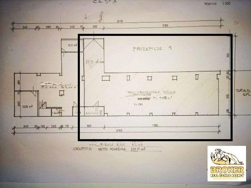 Locaux commerciaux à Split