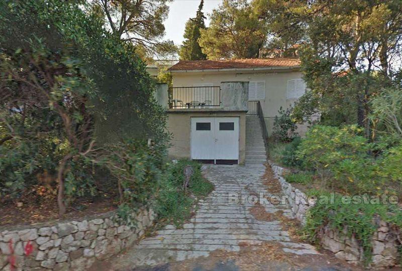 ön Hvar, ett hus på ett exceptionellt läge