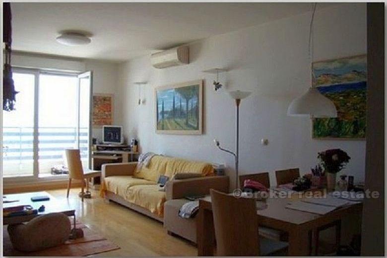 Split, two-bedroom apartment with a beautiful view