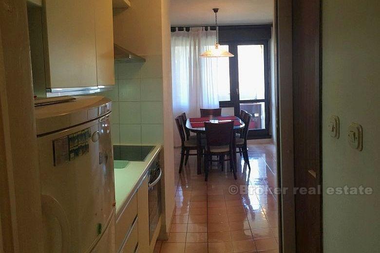 Split, comfortable three-bedroom apartment
