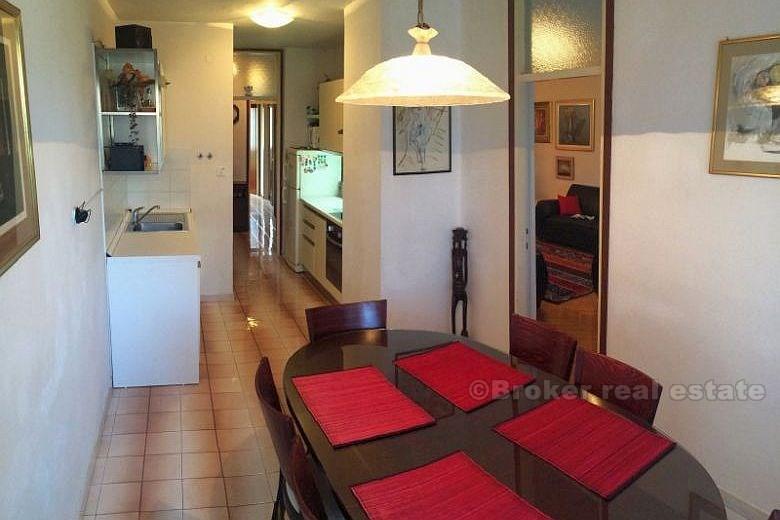 Split, comfortable three-bedroom apartment