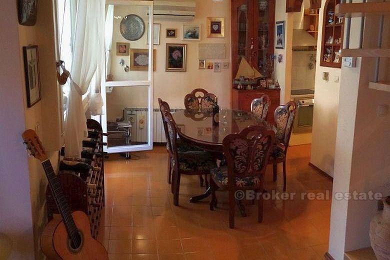 city of Split, two-storey three-bedroom apartment