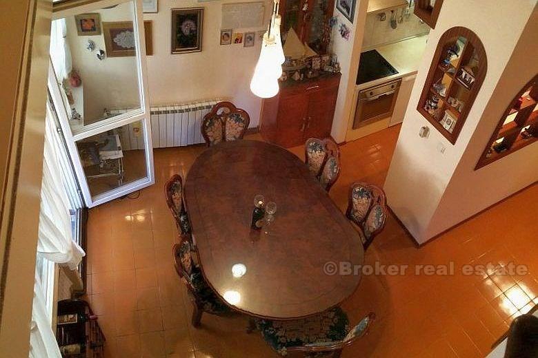 city of Split, two-storey three-bedroom apartment