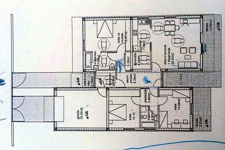 Split, Haus mit mediterranen Garten