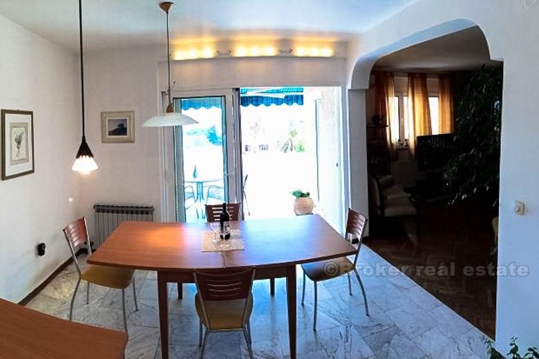 Split, four-bedroom apartment
